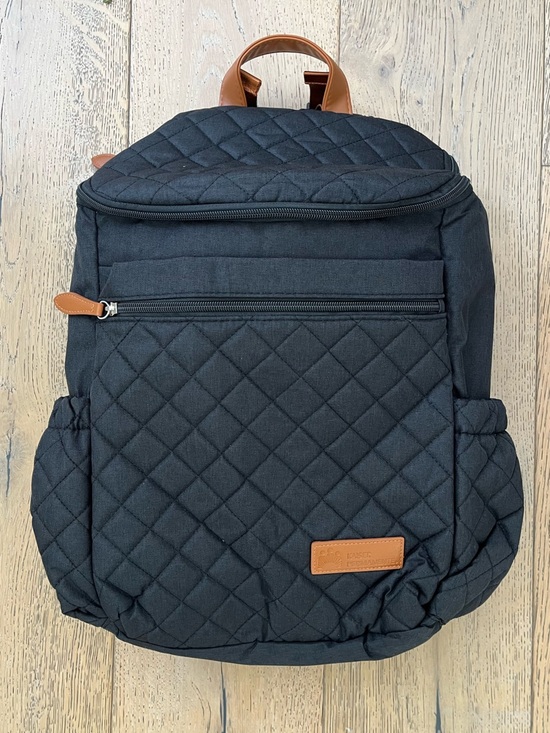 Other - NEW- Backpack Diaper Bag with Changing Mat Pockets Black